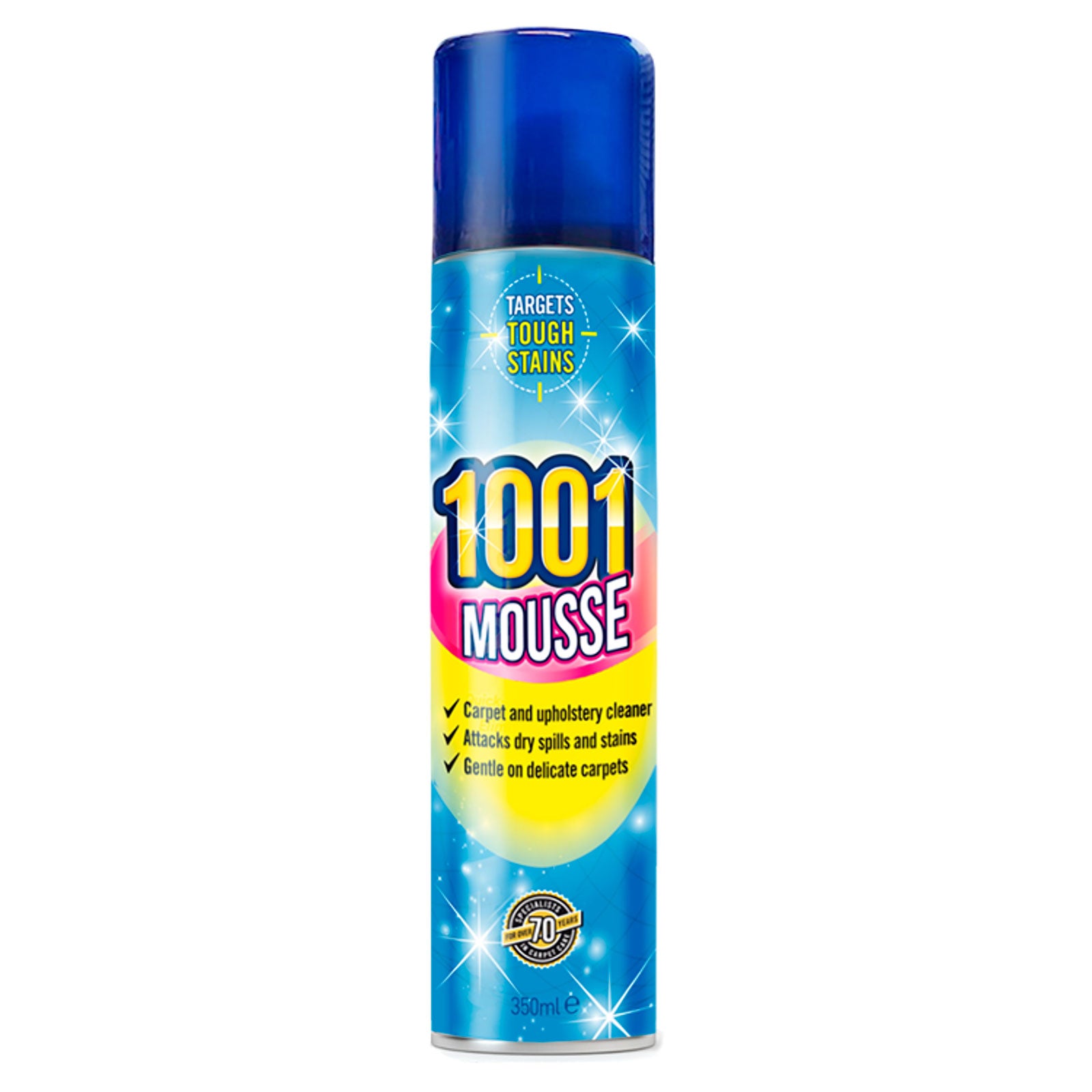 1001 Carpet Mousse Stain Remover 350ml | Affordable & Durable - Product Image 1001 Carpet Mousse Stain Remover 350ml | Affordable & Durable - Product Image
